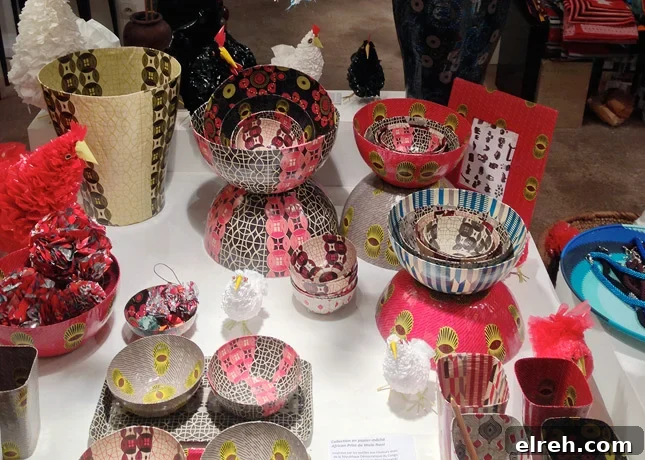As'Art, L'Afrique d'Est en Ouest, handcrafted creations made by African artisans in Le Passage du Grand Cerf, Paris // FoodNouveau.com