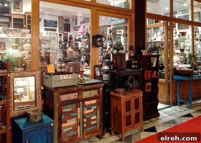 Rickshaw, an antique, vintage and imported objects shop in Le Passage du Grand Cerf, Paris // FoodNouveau.com