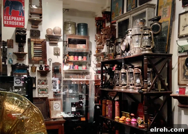 Rickshaw, an antique, vintage and imported objects shop in Le Passage du Grand Cerf, Paris // FoodNouveau.com