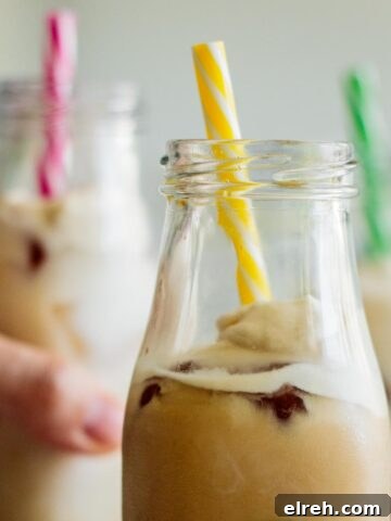 Brown sugar milk tea.