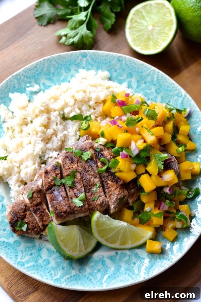 Jerk Chicken with Mango Salsa | Every Last Bite img 6868 10