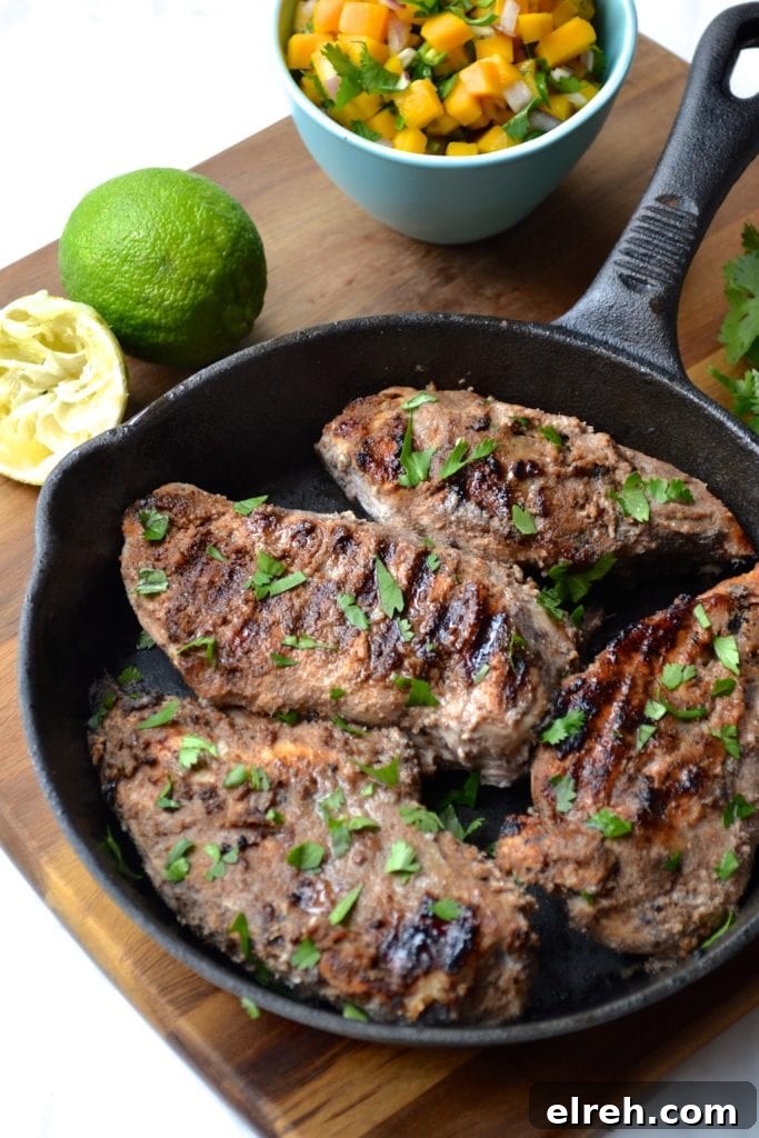 Jerk Chicken with Mango Salsa | Every Last Bite img 6868 4