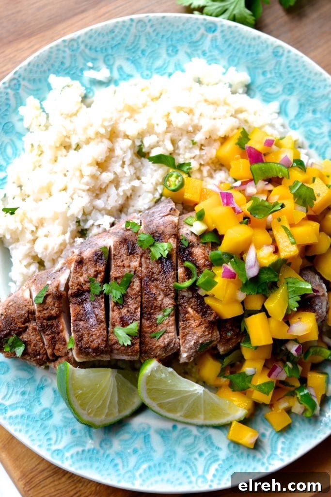 Jerk Chicken with Mango Salsa | Every Last Bite img 6868 6