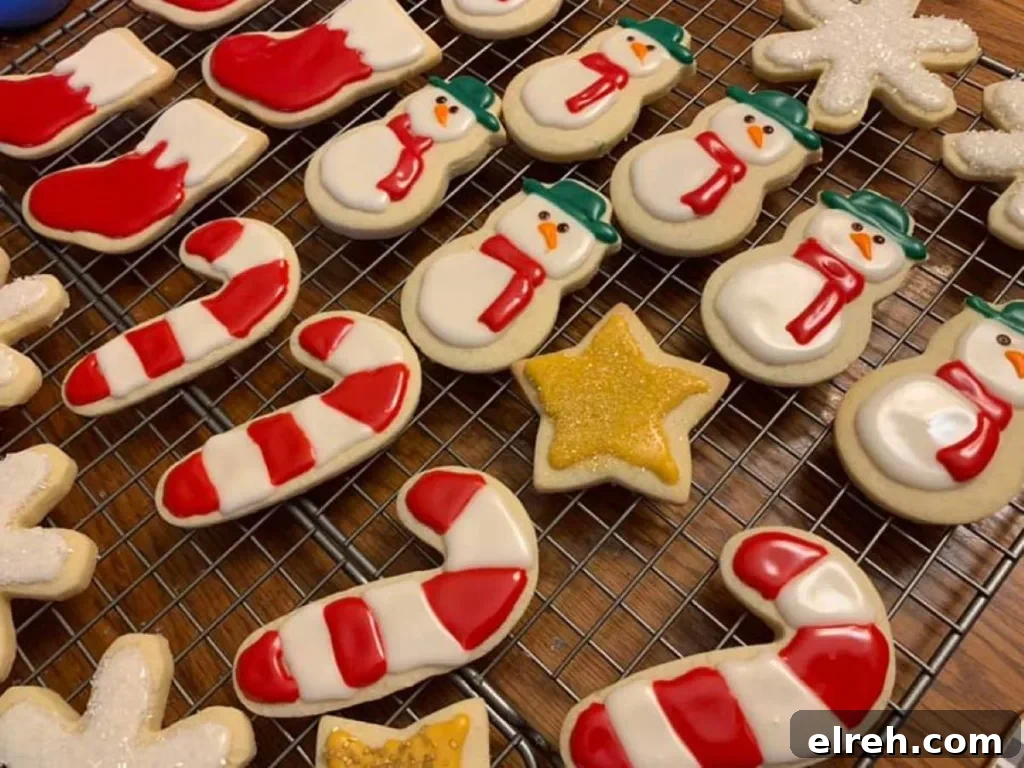 Step by Step Frosted Sugar Cookies Recipe for Stunning Results 4 beautiful sugar cookies