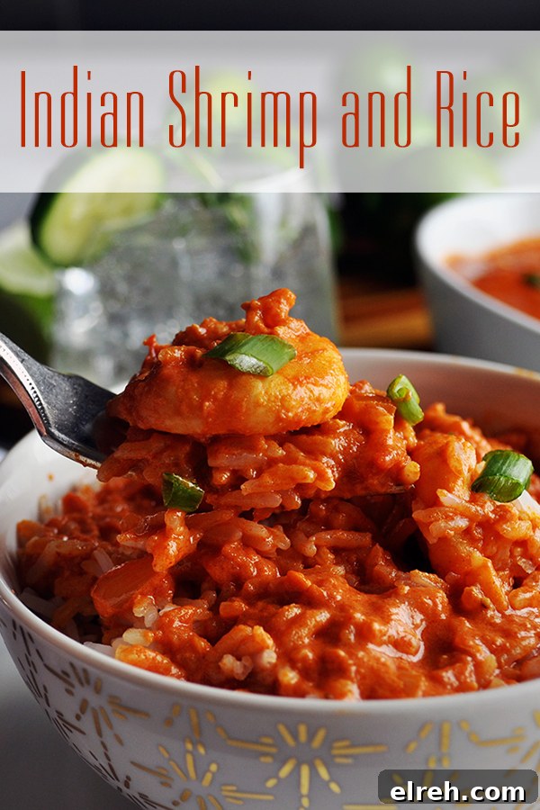 Taking a bite of Indian Shrimp and Rice.