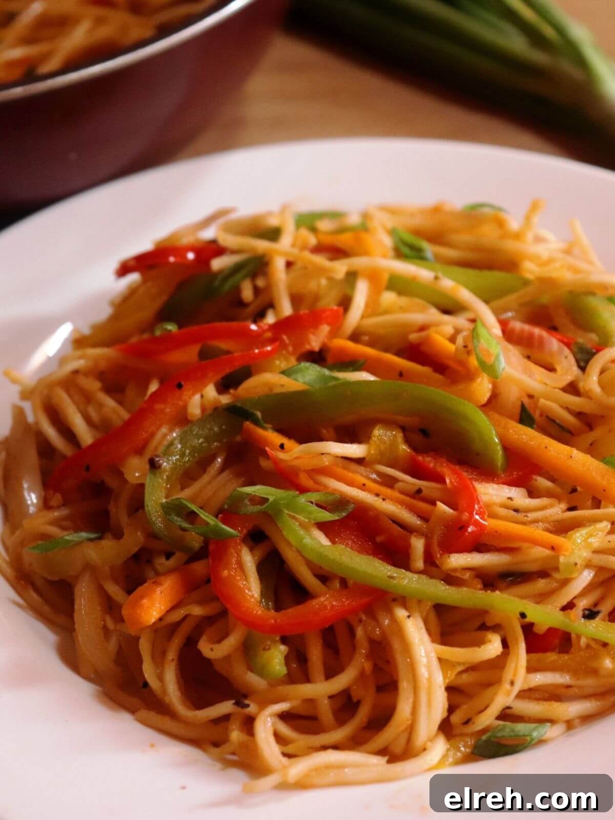 close-up of spaghetti marinara served on a plate.