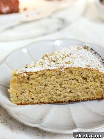 Ricotta Pistachio Cake