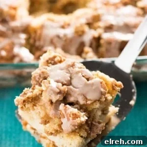 Cinnamon Roll Cake with Cream Cheese Frosting 5 cinnamon roll cake