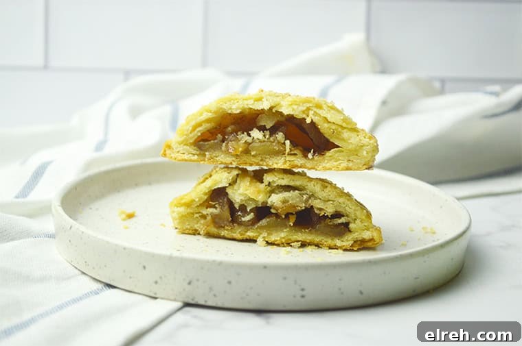 Mini Apple Pie Cookies Recipe 8 flaky pie crust with apple filling