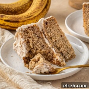 Vegan banana cake