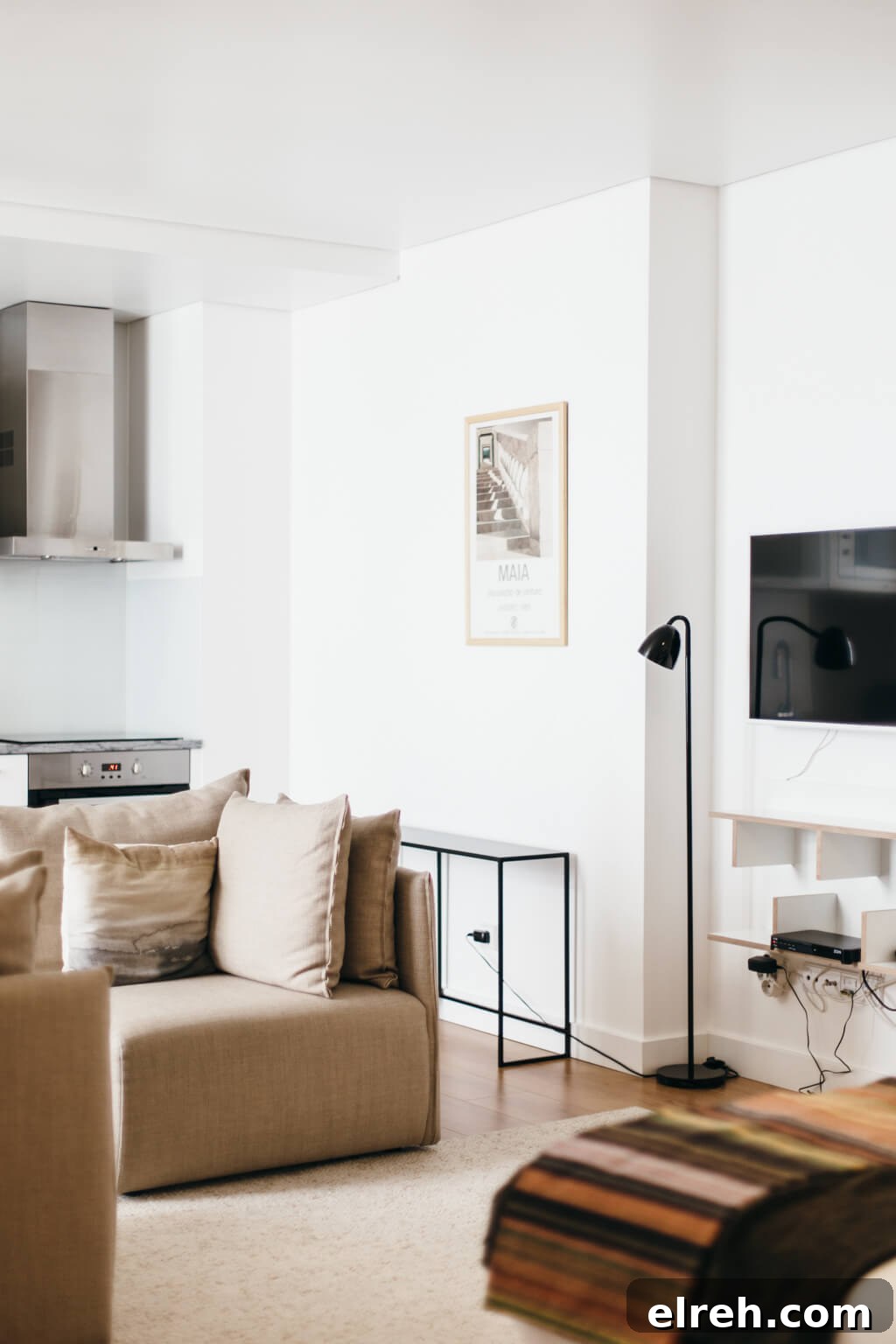 Modern Serviced Apartment in Central Lisbon 3 Where to stay in Lisbon, Portugal: Lisbon Serviced Apartments (Healthy, Real Food, Gluten-Free Travel Portugal) | www.downshiftology.com