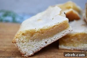 Fudgy White Chocolate Brownies with Vanilla Swirl 4 White Chocolate Brownies are fudgy, gooey and the white chocolate version of classic fudgy brownies. They’re sweet and perfection. #whitechocolatebrownies #whitechocolateblondies #whitechocolate
