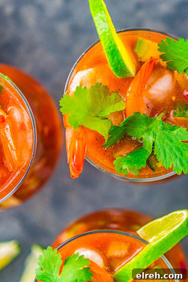 Authentic Mexican Shrimp Cocktail Recipe 10 Mexican Shrimp Cocktail glasses.