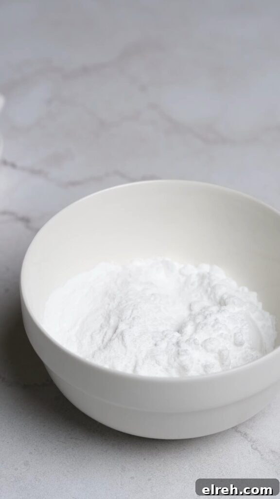 Instant Clearjel and powdered sugar