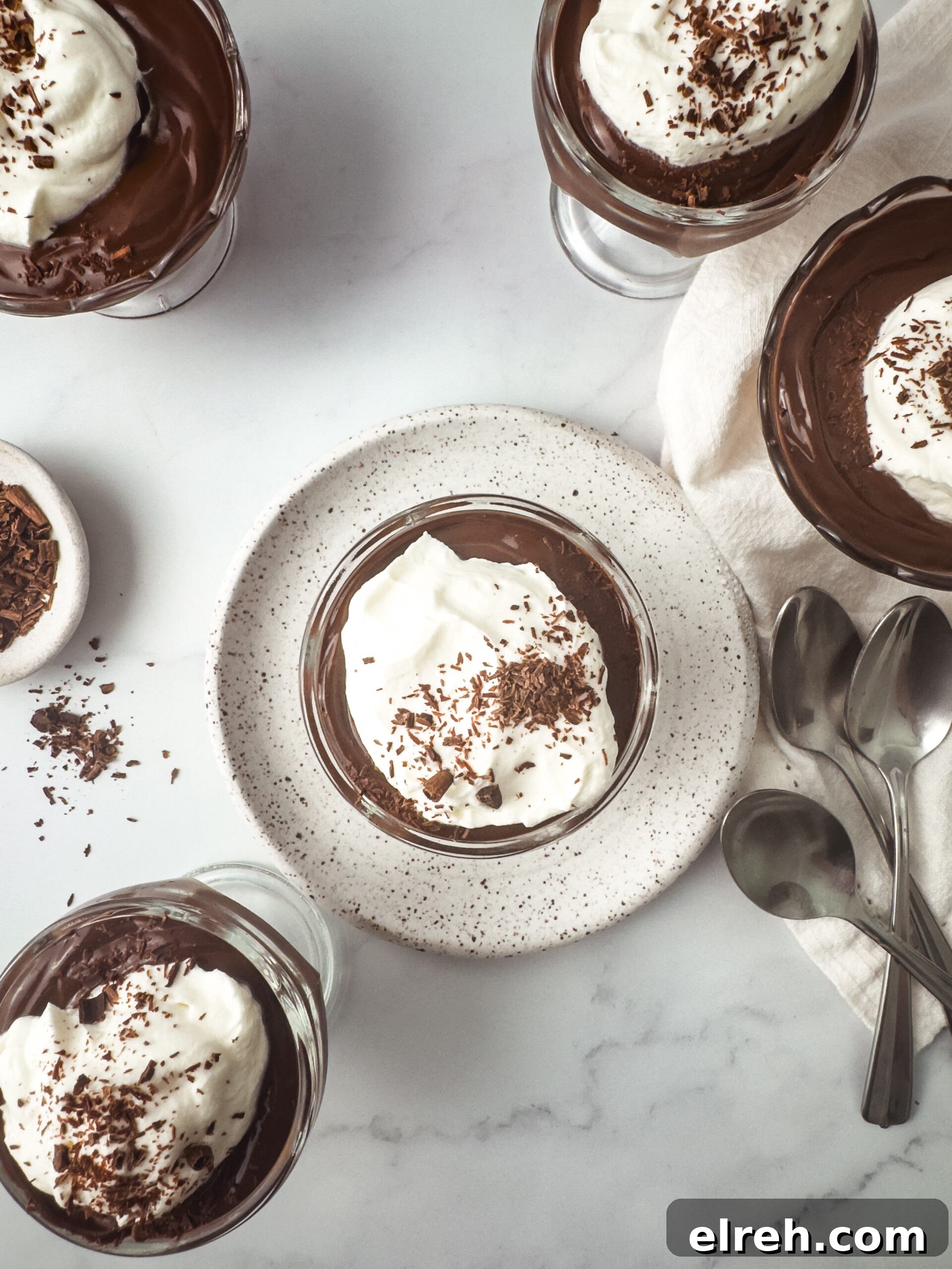 Creamy Homemade Chocolate Pudding Recipe 4 Whisking chocolate pudding mixture