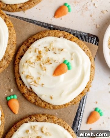 Carrot cake cookies