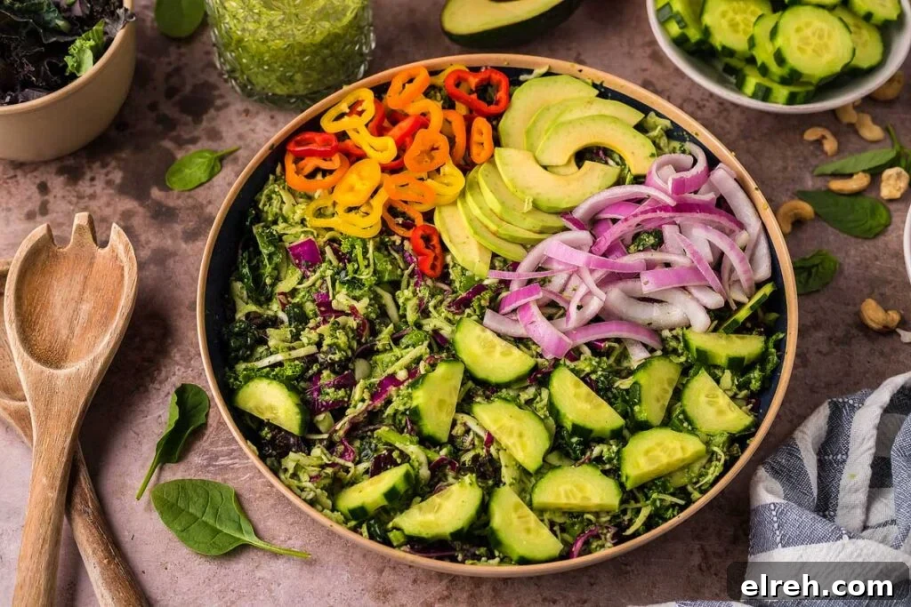 50 July Recipes to Cook This Summer 2 Green goddess salad in a bowl.