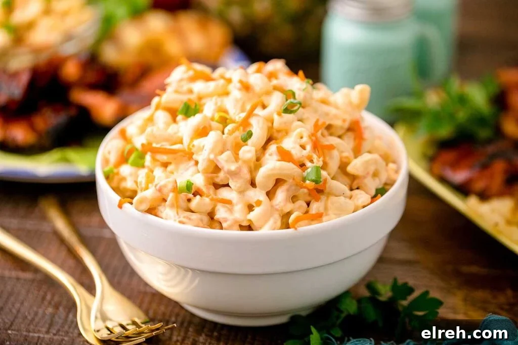 50 July Recipes to Cook This Summer 3 A bowl of Hawaiian macaroni salad.
