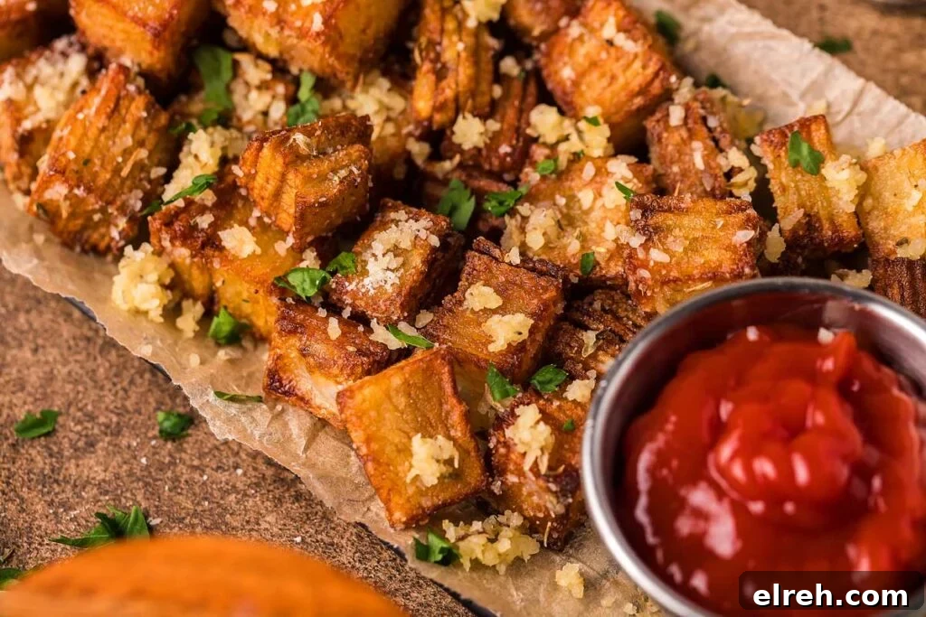 50 July Recipes to Cook This Summer 24 Crispy stacked potatoes on a plate.