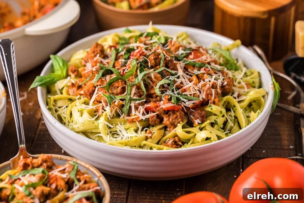 50 July Recipes to Cook This Summer 30 A large serving bowl of pasta and sauce.