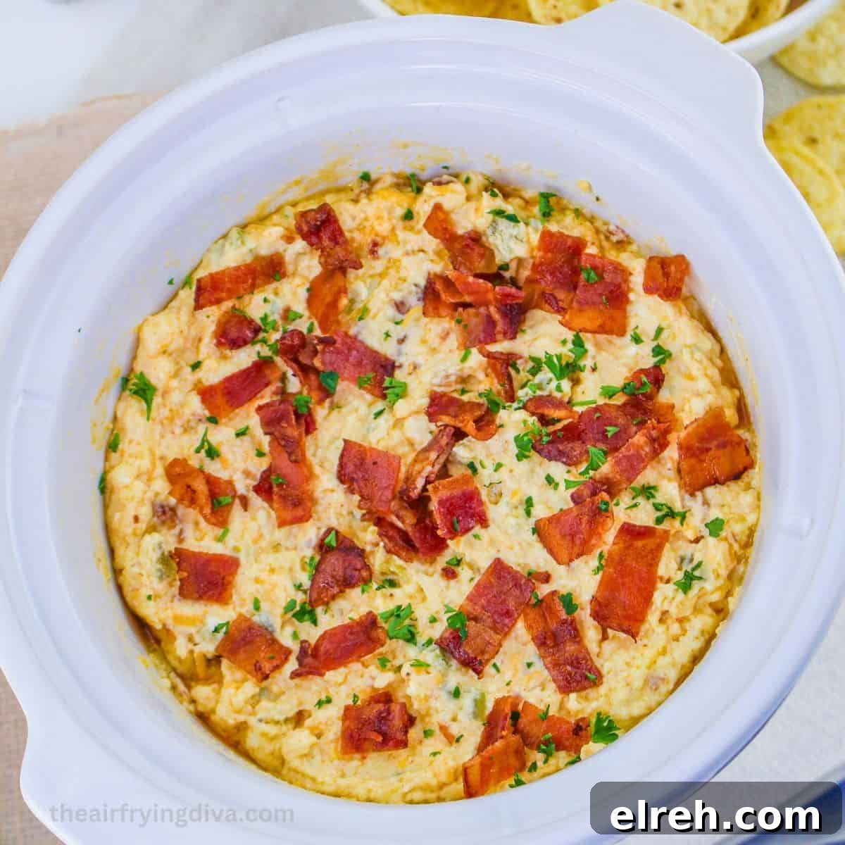 Crockpot Jalapeno Popper Dip