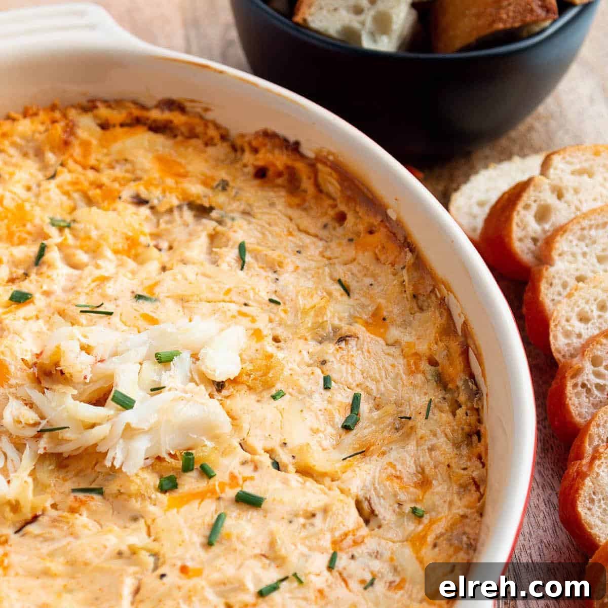 Cheesy Hot Crab Dip