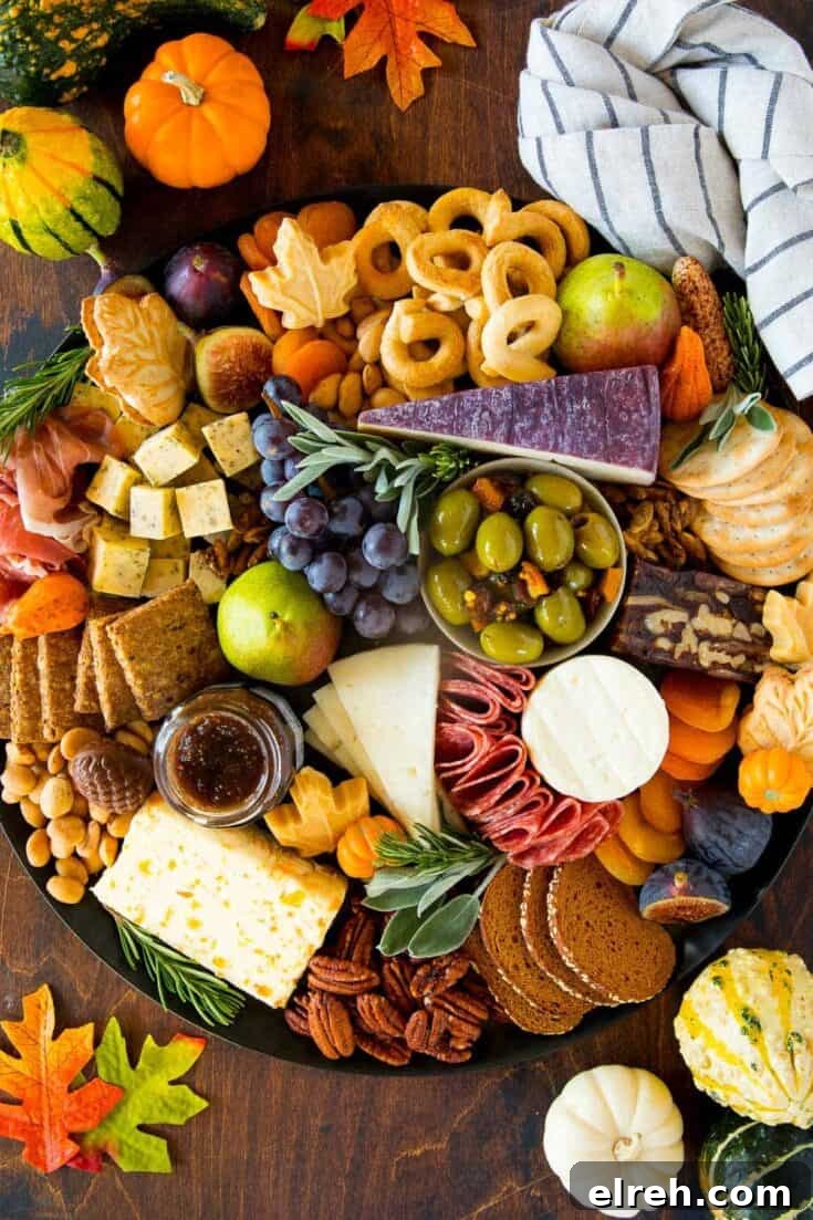 Autumn Charcuterie Board