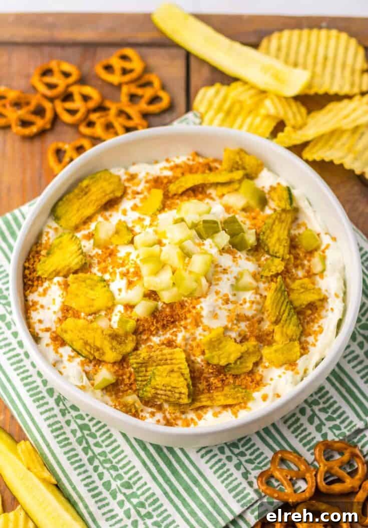 Easy Fried Pickle Dip