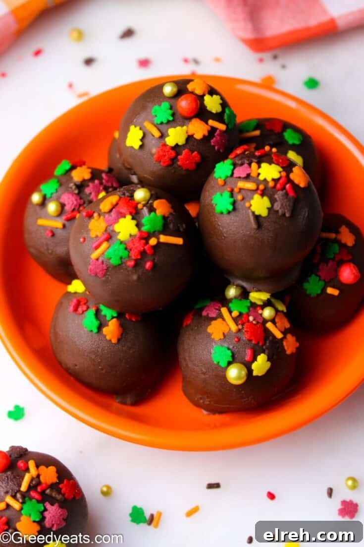Pumpkin Cake Balls