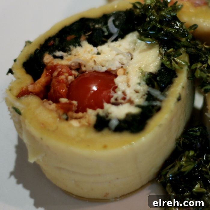 Rotolo sliced